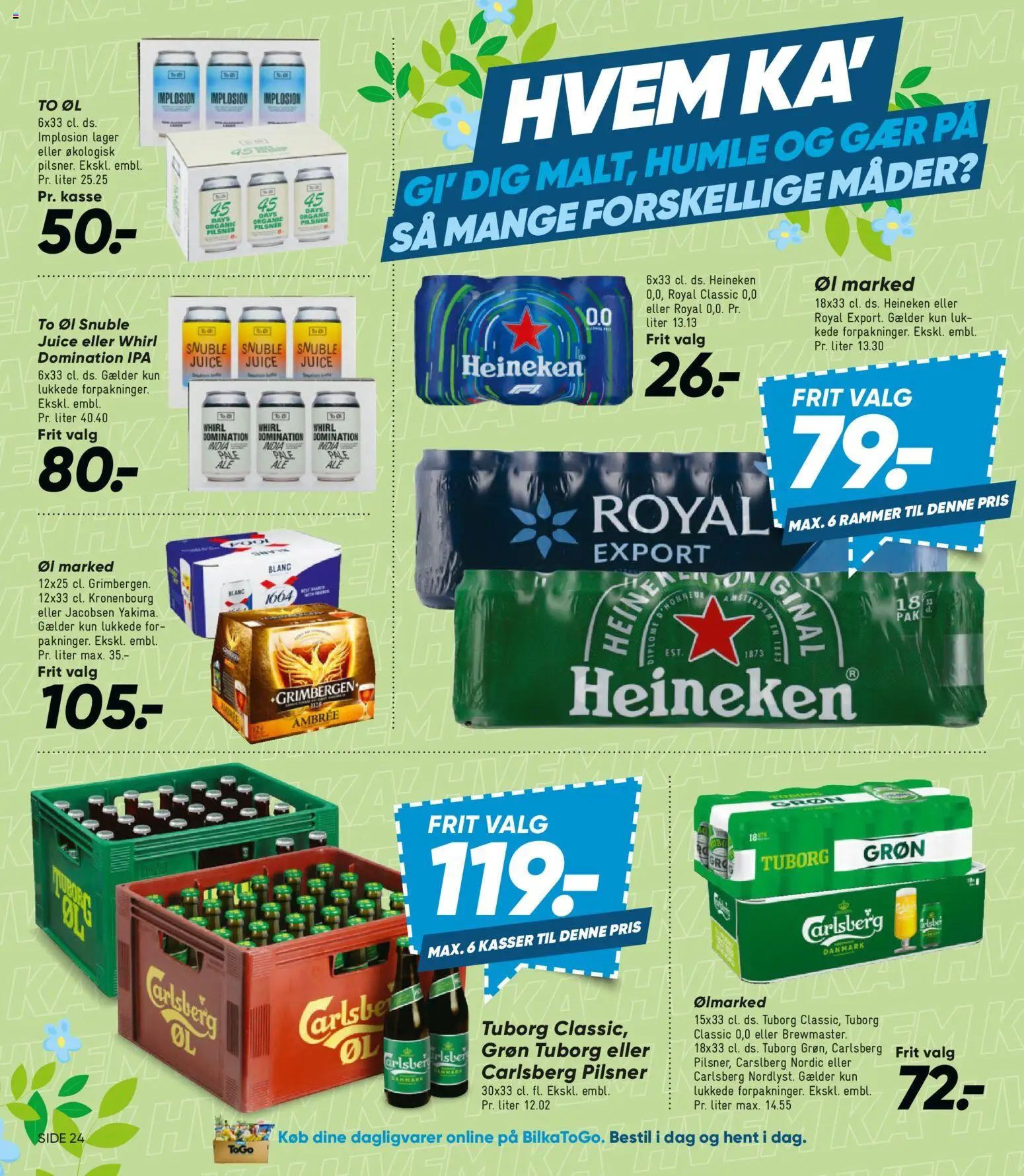 Bilka tilbudsavis – gyldig fra 22.05.2026 | Side: 33 | Produkter: Rammer, Juice, Øl