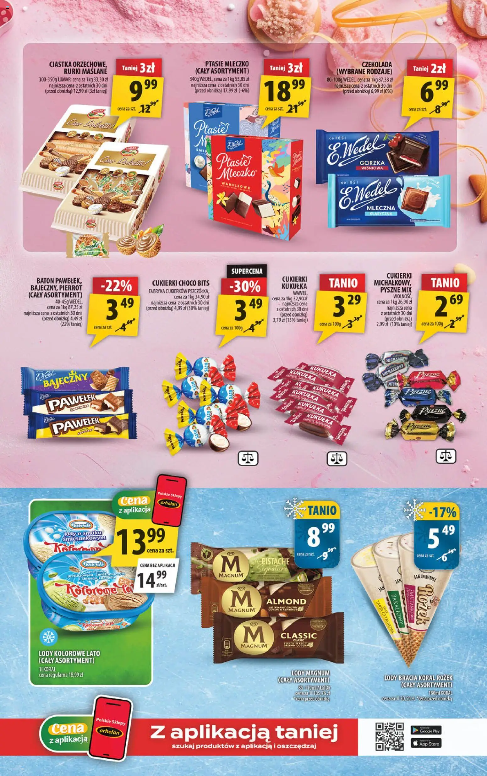 Arhelan gazetka od 28.08.2026 | Strona: 11 | Produkty: Magnum, Baton, Czekolada, Cukierki