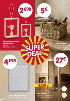 B&M - Prévisualisation de B&M Super Deal valide à partir de 24/06/2026 | Page: 4 | Produits: Panier, Miroir