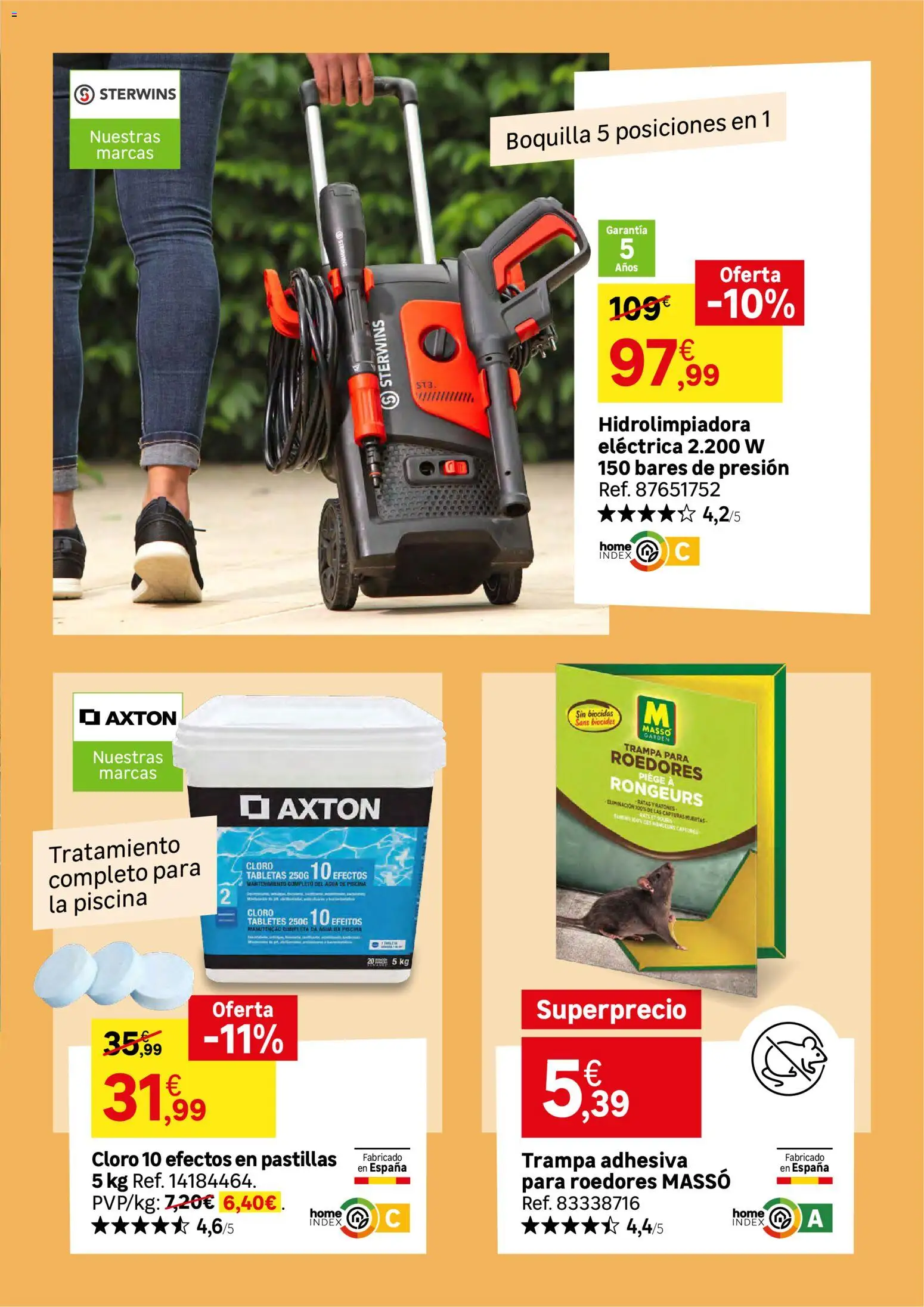 Leroy Merlin catálogo │ válido desde el 21/07/2026 | Página: 16 | Productos: Hidrolimpiadora