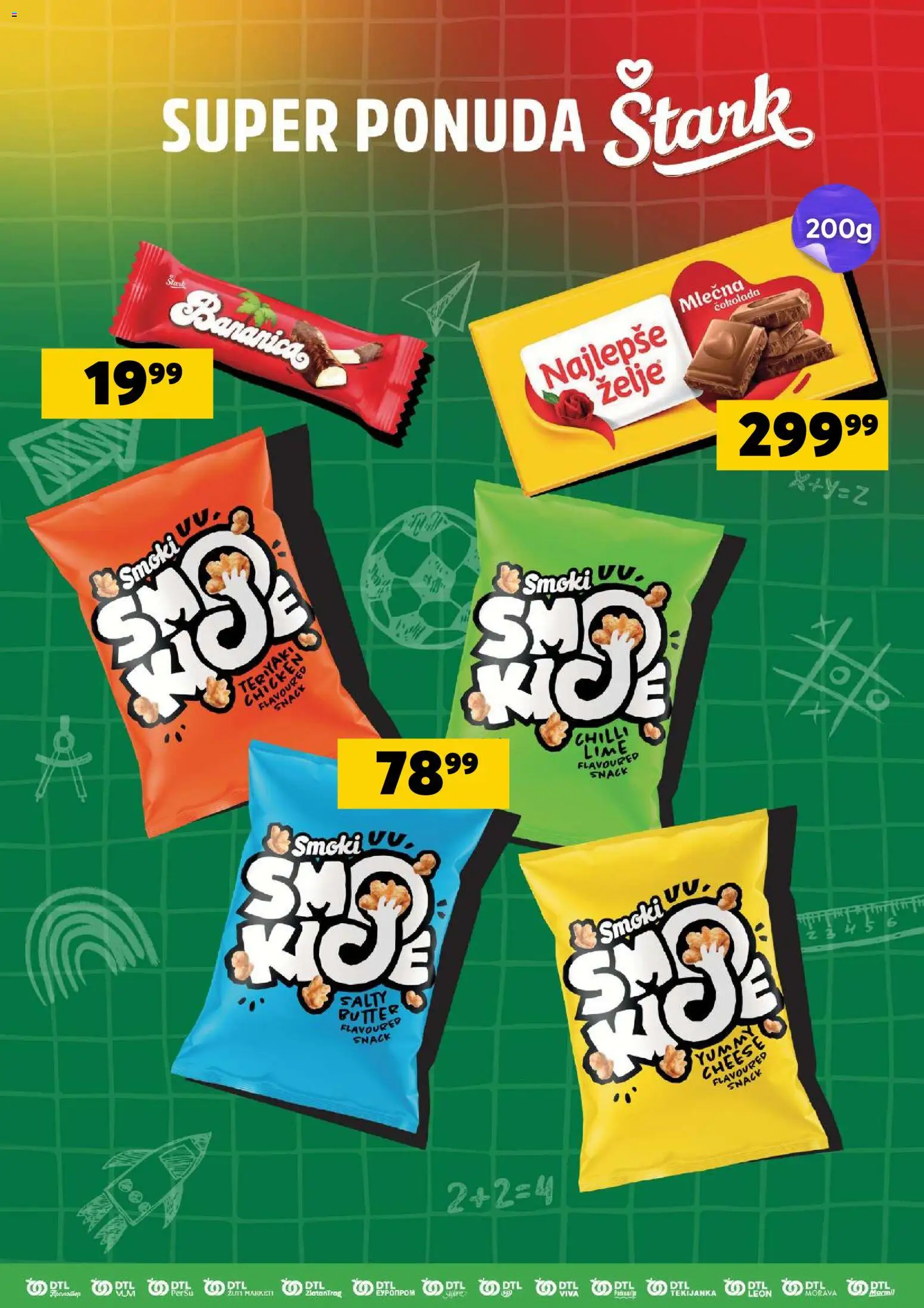 Tekijanka katalog - važi od 09.09.2026 | Strana: 3 | Proizvode: Smoki, Čokolada, Mlečna čokolada