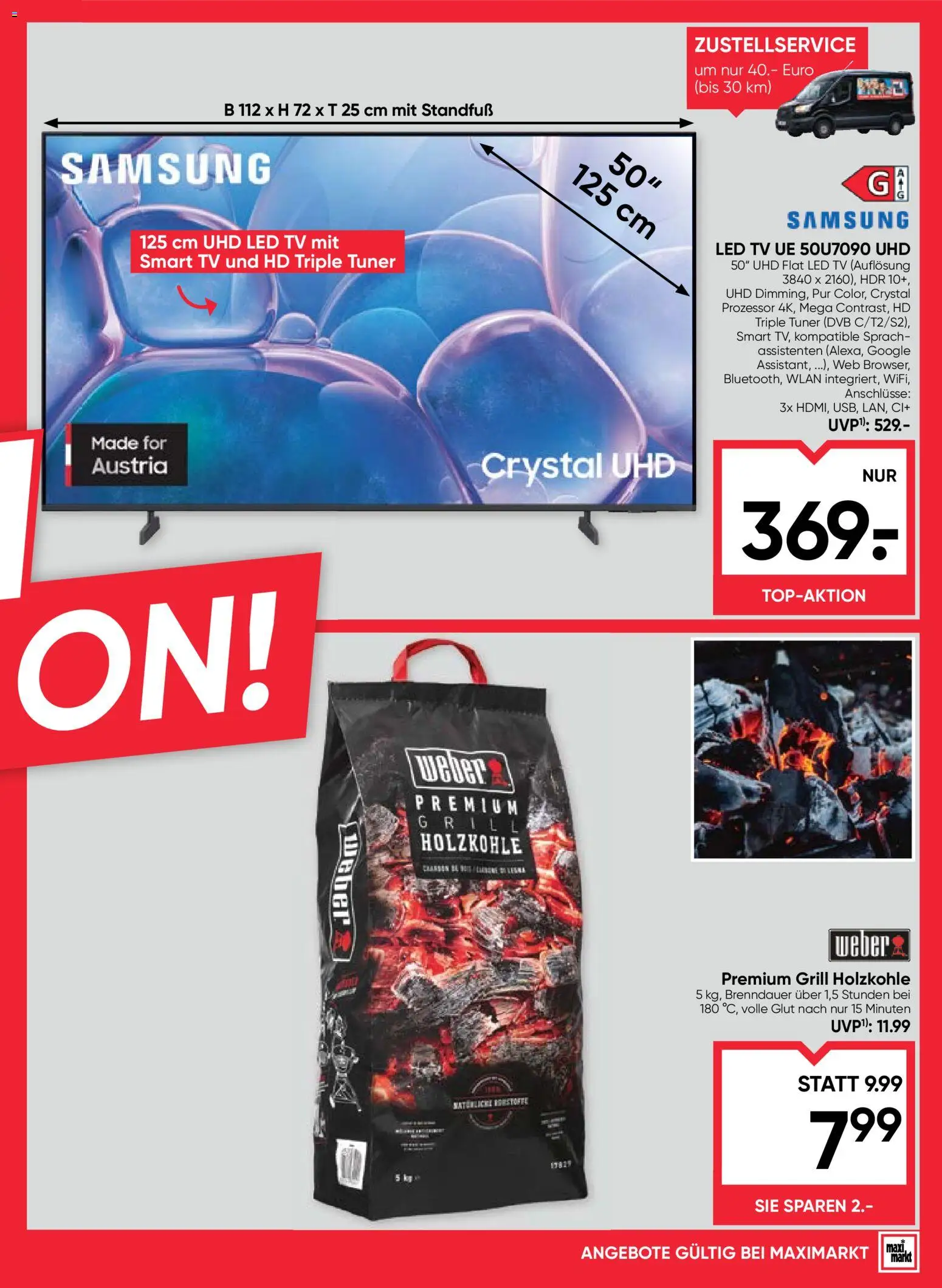 Maximarkt Flugblatt gültig ab 01.07.2026 | Seite: 23 | Produkte: TV, Grill, Samsung
