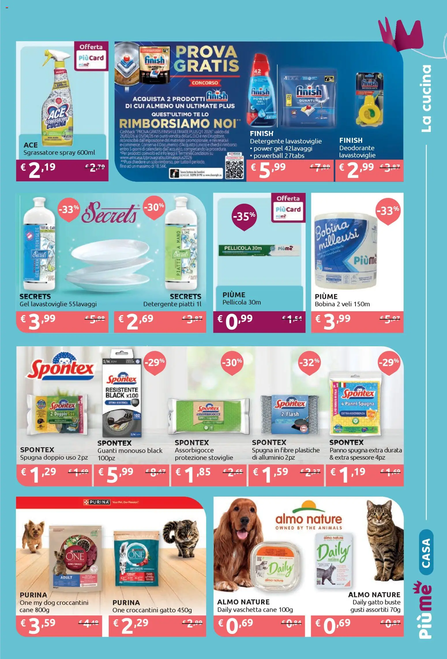 Volantino IperSoap del 09.03.2026 | Pagina: 7 | Prodotti: Deodorante, Detergente, Guanti, Lavastoviglie