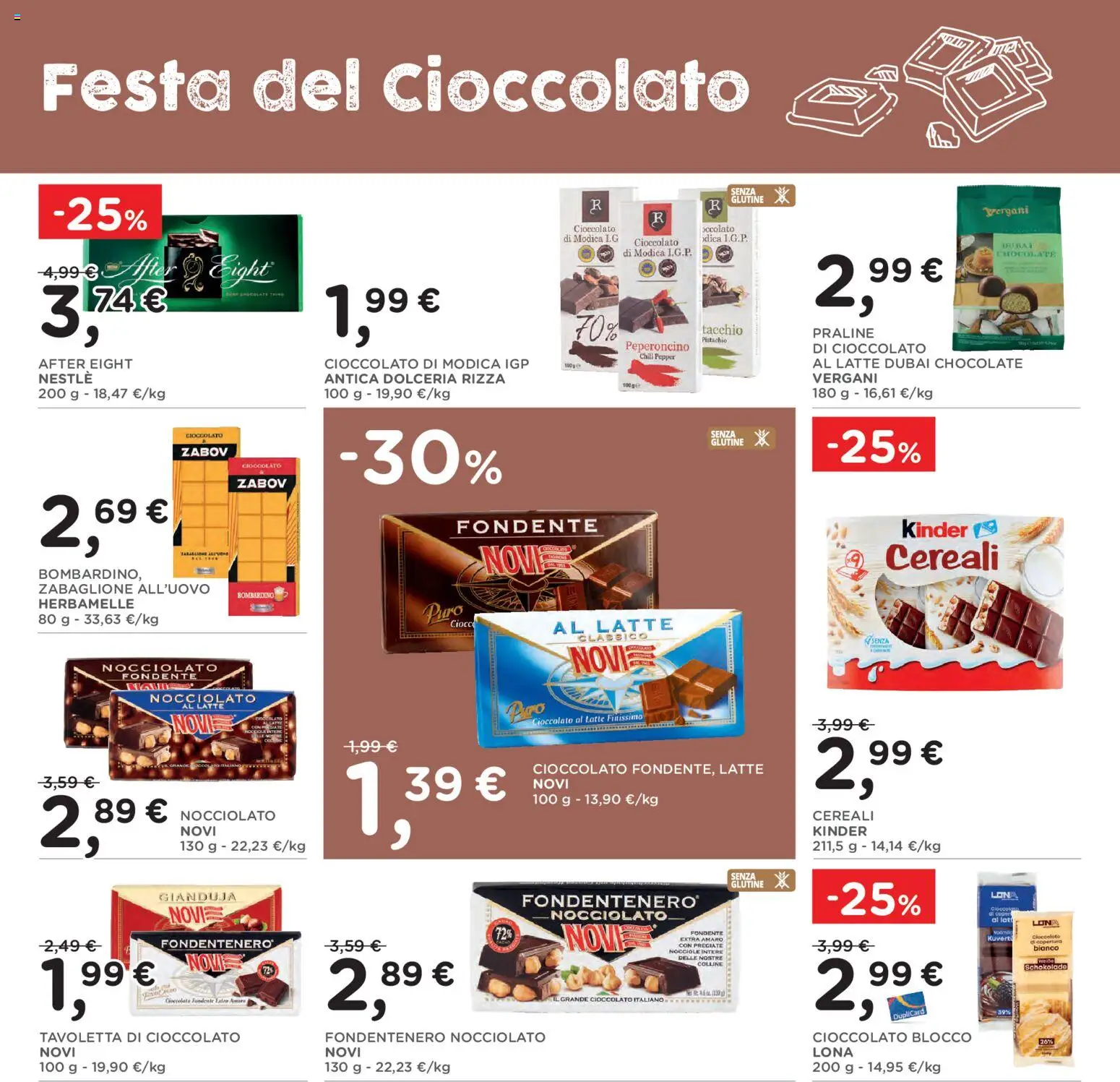 Volantino Poli del 28/10/2026 | Pagina: 18 | Prodotti: Latte, Peperoncino, Nocciole, Amaro