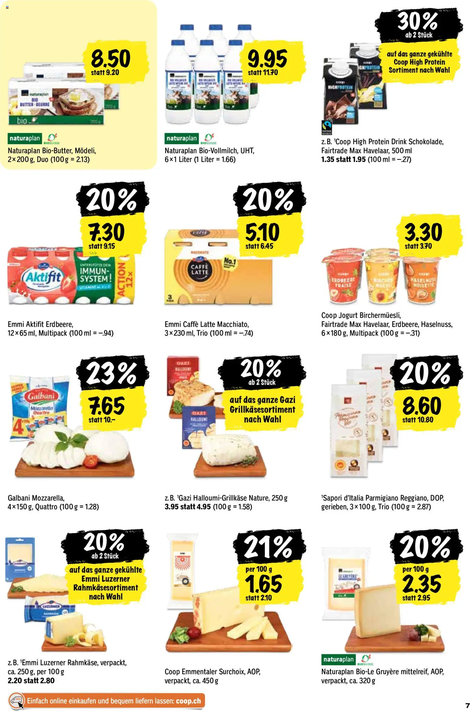 Coop aktionen – gültig ab 11.06.2026 | Seite: 7 | Produkte: Butter
