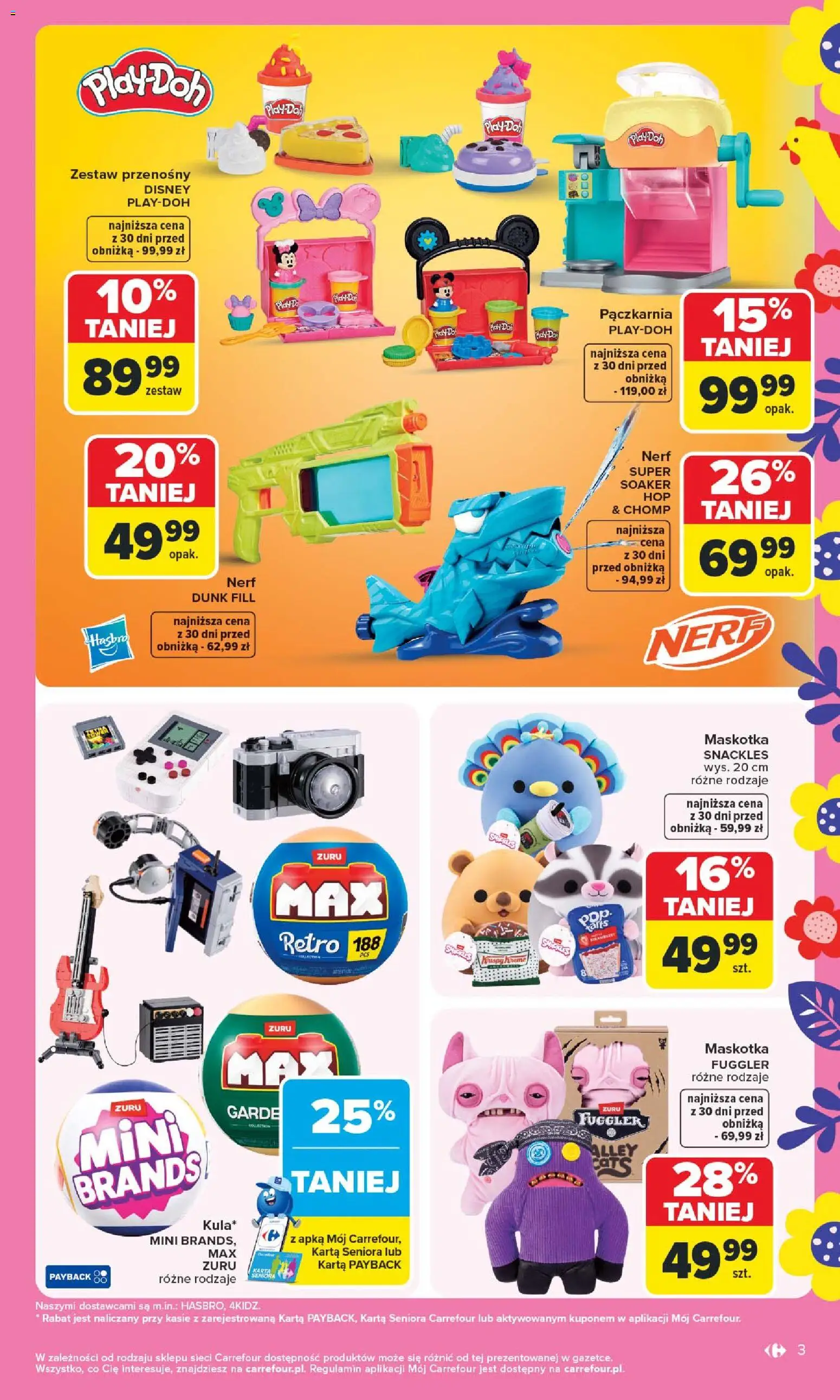 Carrefour gazetka - Łap Wielkanocne okazje od 16.03.2026 | Strona: 3 | Produkty: Karta