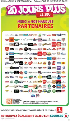 Super U - Prévisualisation de Super U catalogue valide à partir de 06/10/2026 | Page: 43 | Produits: Ricoré, Cassegrain, Buffet, Coca cola