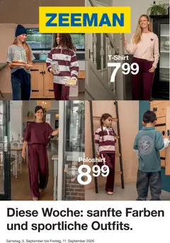 Zeeman Prospekt ab 05.09.2026 gültig