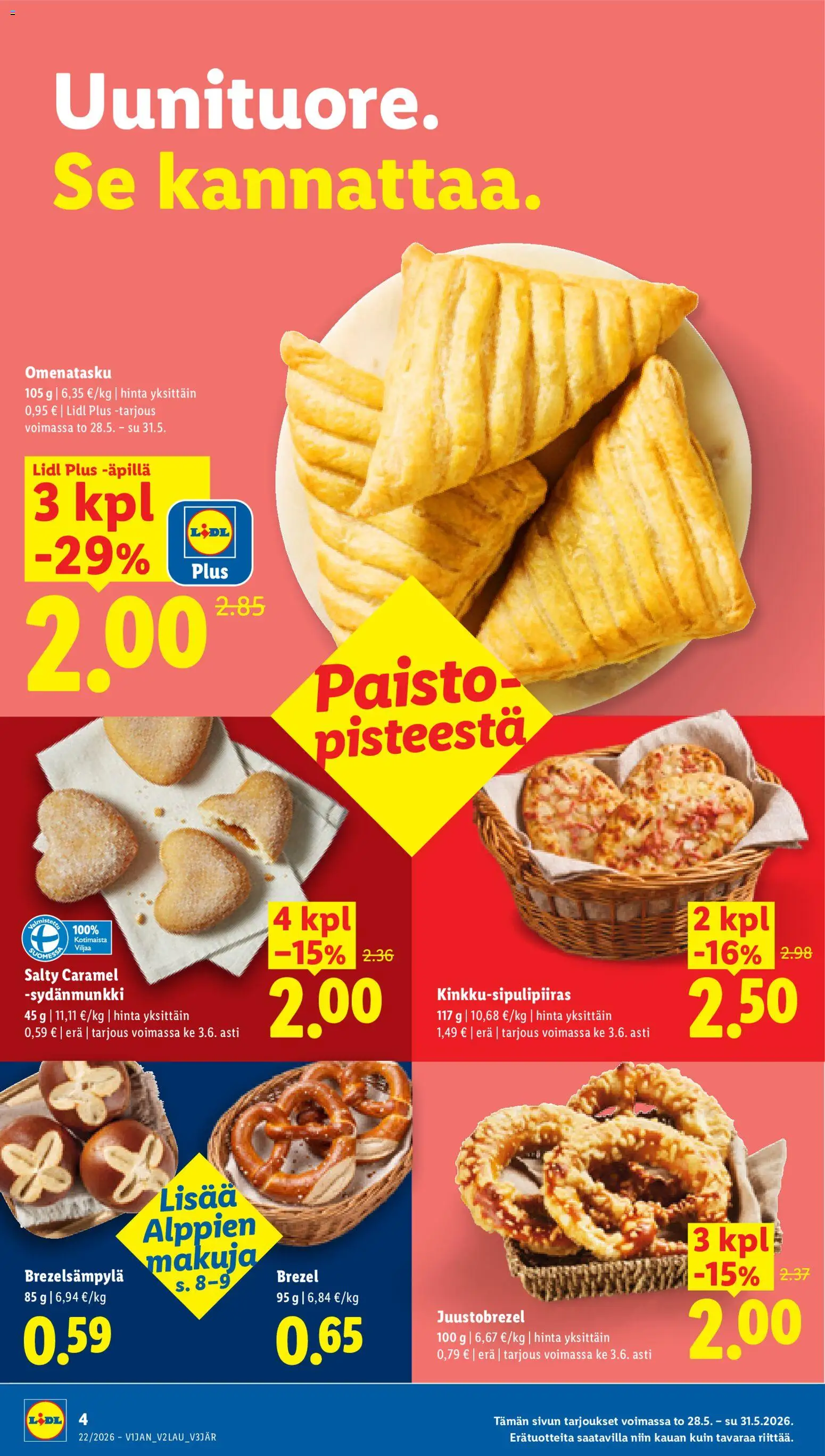 Lidl tarjoukset - Tampere – voimassa 28.05.2026 alkaen | Sivu: 4