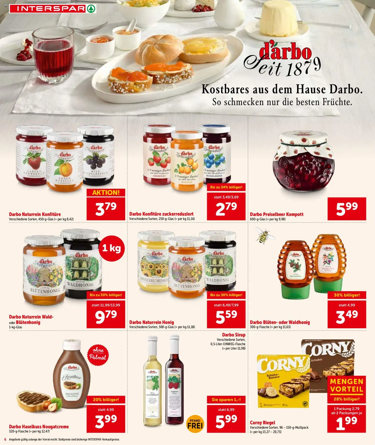 Interspar Broschüre gültig ab 01.10.2026 | Seite: 6 | Produkte: Zucker