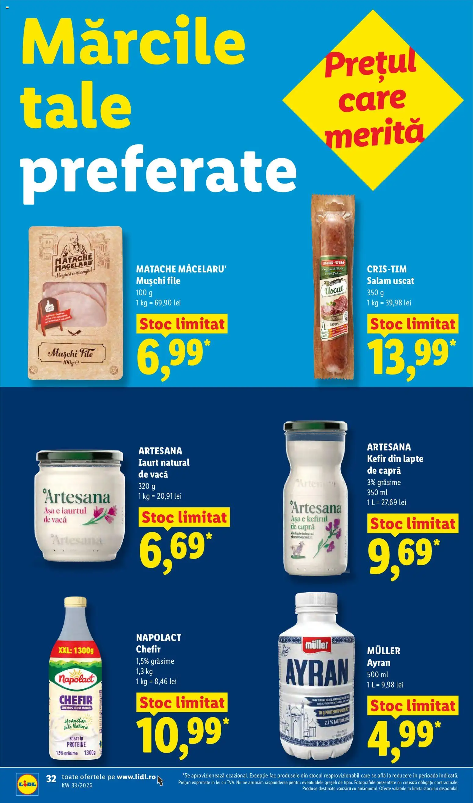 Noul catalog Lidl – valabil de la 10.08.2026 | Pagină: 32