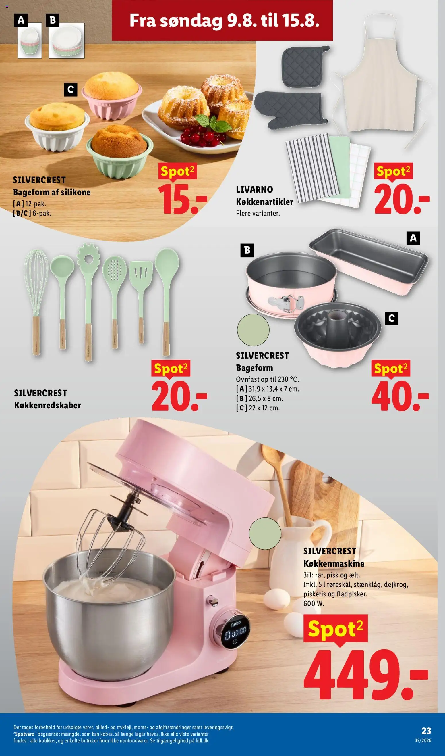 Lidl tilbudsavis – gyldig fra 09/08/2026 | Side: 7 | Produkter: Søm, Piskeris