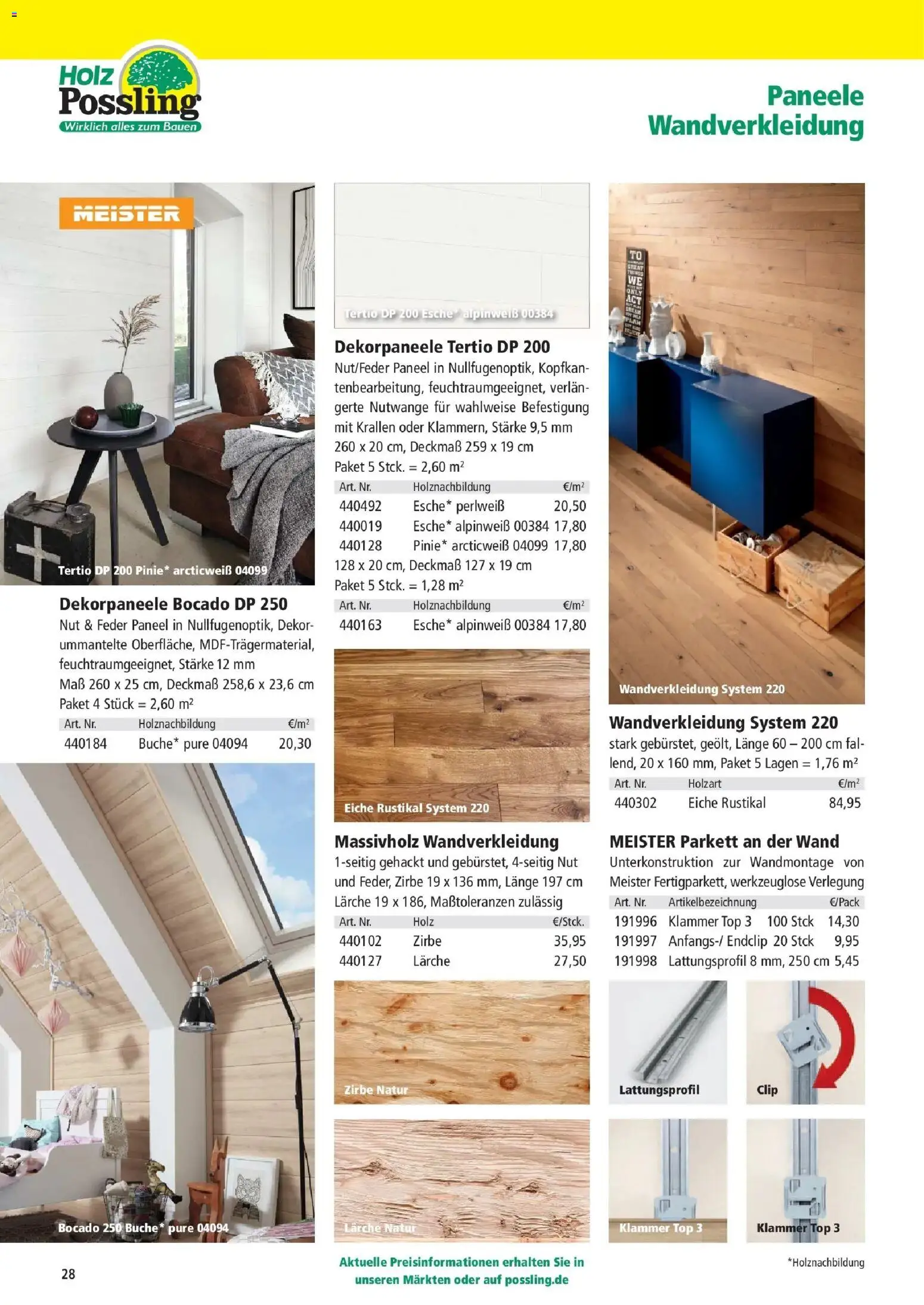 Angebote - Holz Possling: dig. Flyer | Holz-Bau-Katalog | Mai – gültig ab 03.05.2025 | Seite: 28 | Produkte: Top