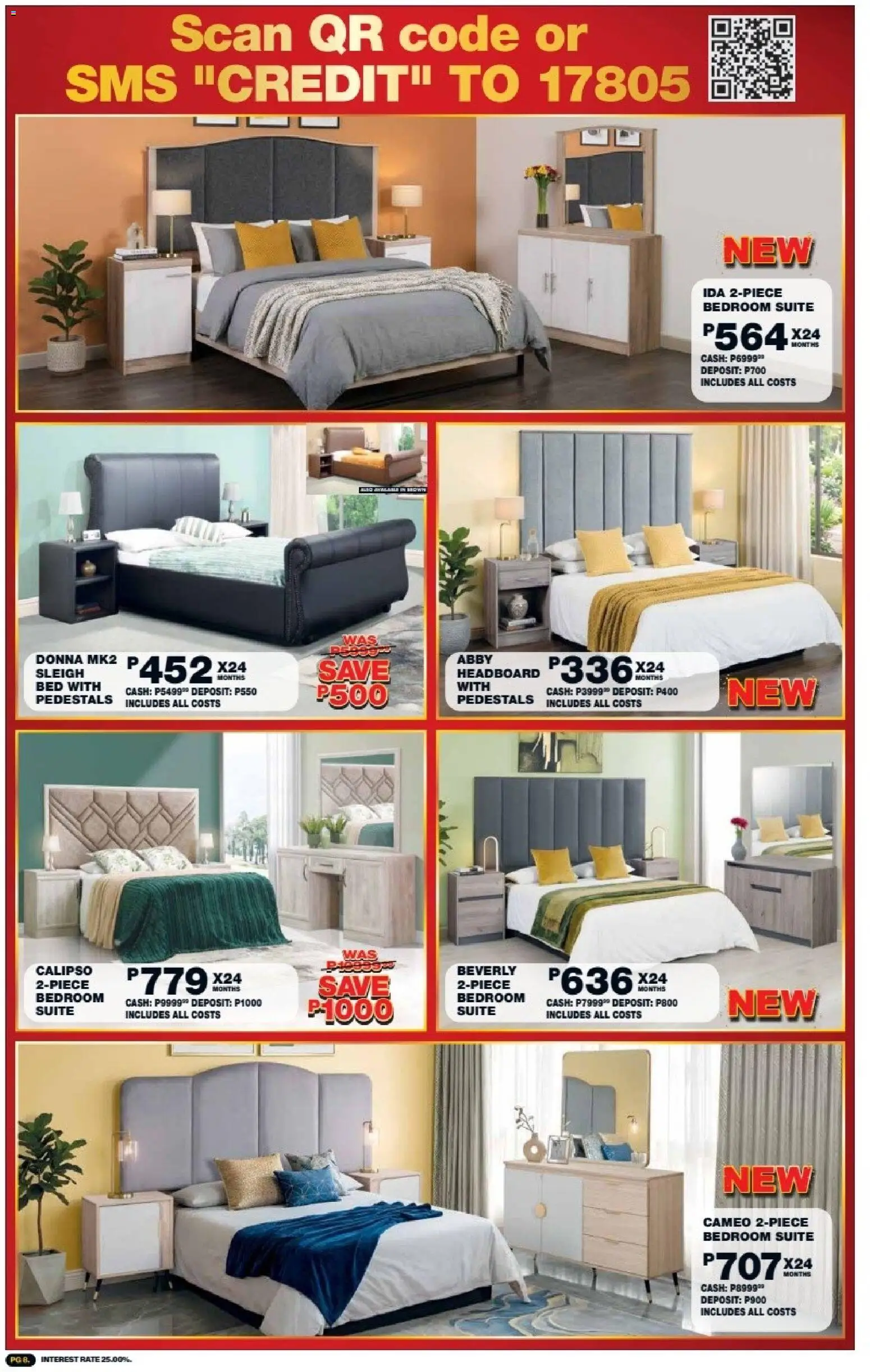 New Lewis Stores catalogue – valid from 05/10/2026 | Page: 8 | Products: Headboard, Bed