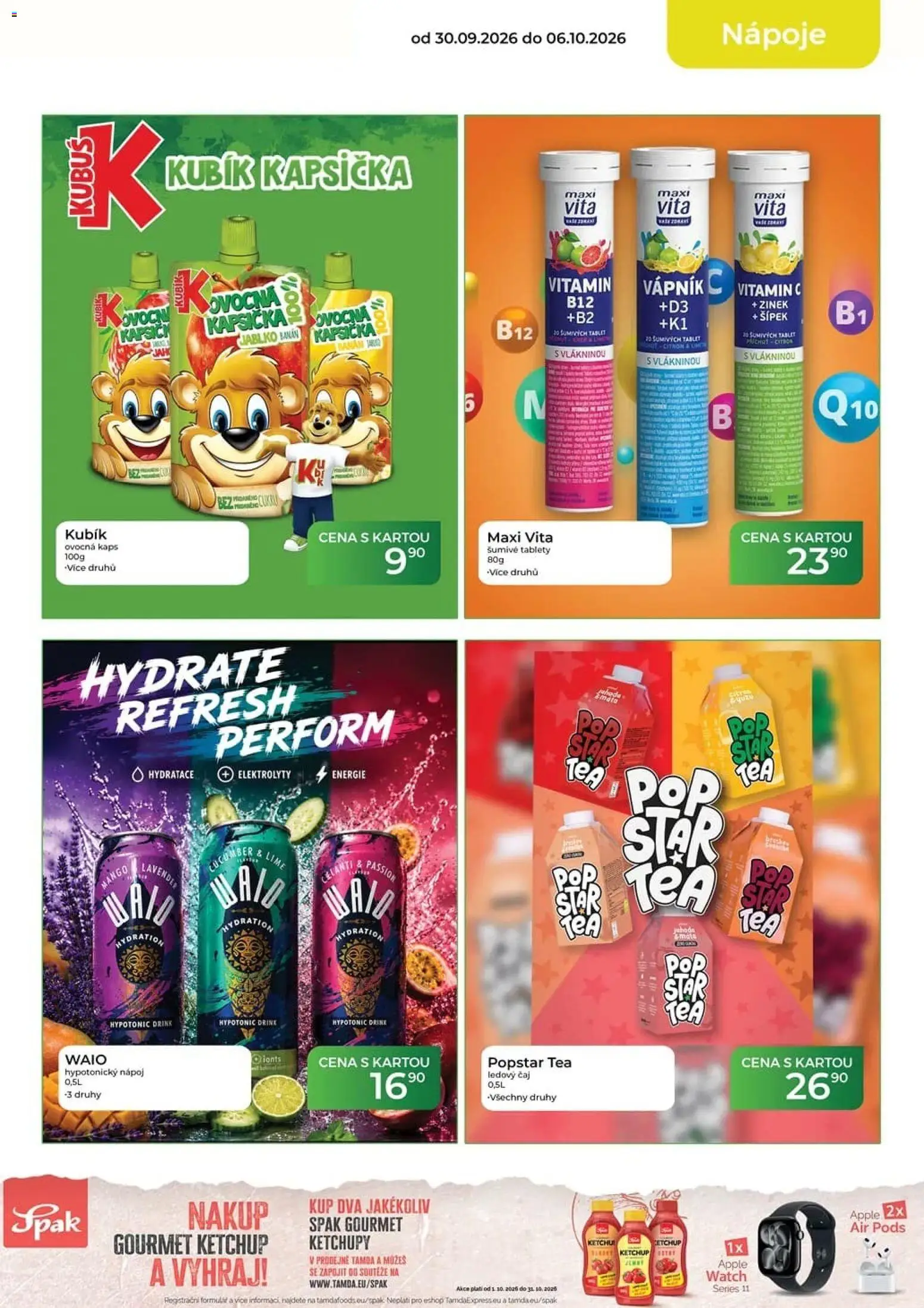 Tamda Foods leták od 30.09.2026 | Strana: 11 | Produkty: Vitamin c, Nápoje, Apple, Ledový čaj