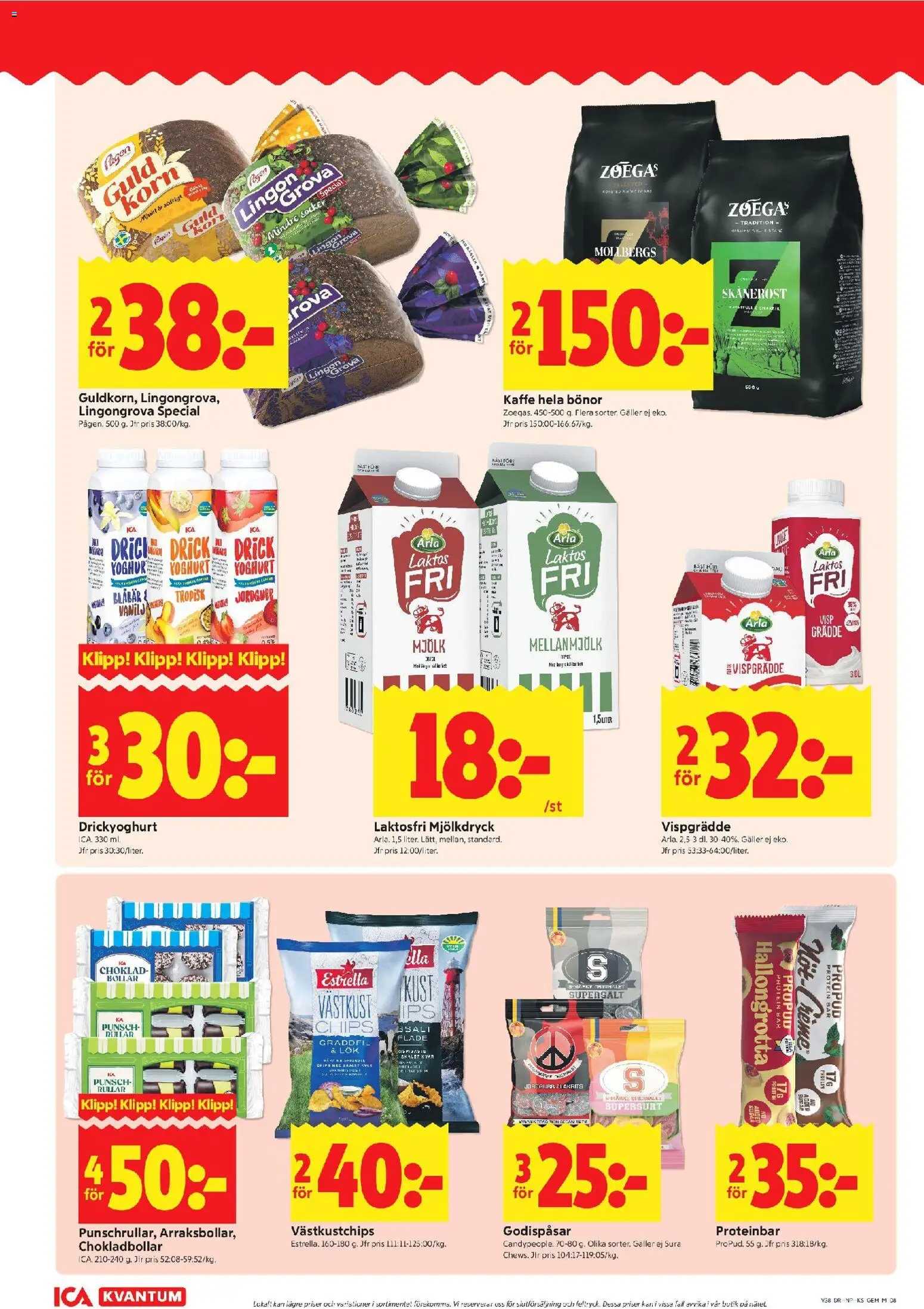 ICA Kvantum reklamblad aktuell från 14/09/2026 | Sida: 8