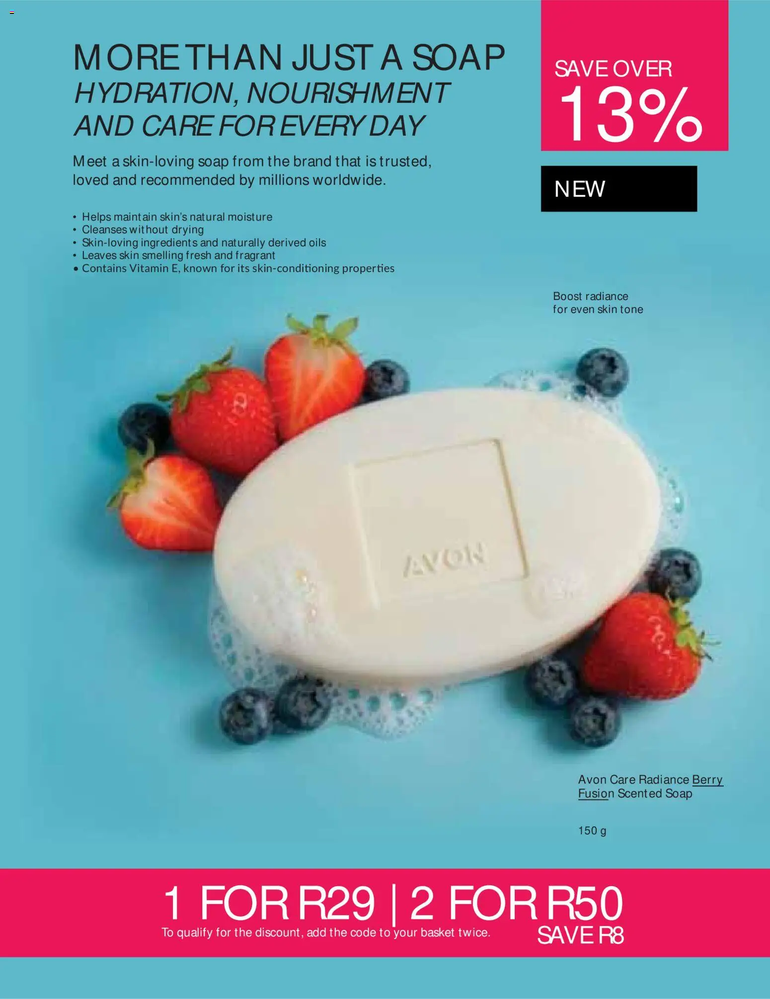 New Avon catalogue – valid from 01/07/2026 | Page: 145 | Products: Basket, Soap