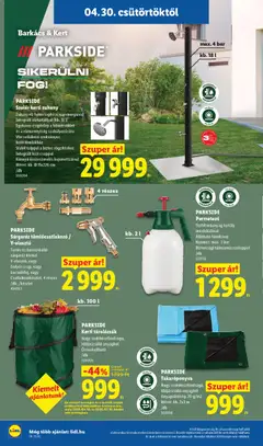 PARKSIDE Takaróponyva, Nagy szakítószilárdságú, időjárásálló anyagból, anyagsűrűség: 70 g/m2, méret: kb. 2x3 m - amely érvényes a következő dátumtól: 30.04.2026 | Oldal: 32