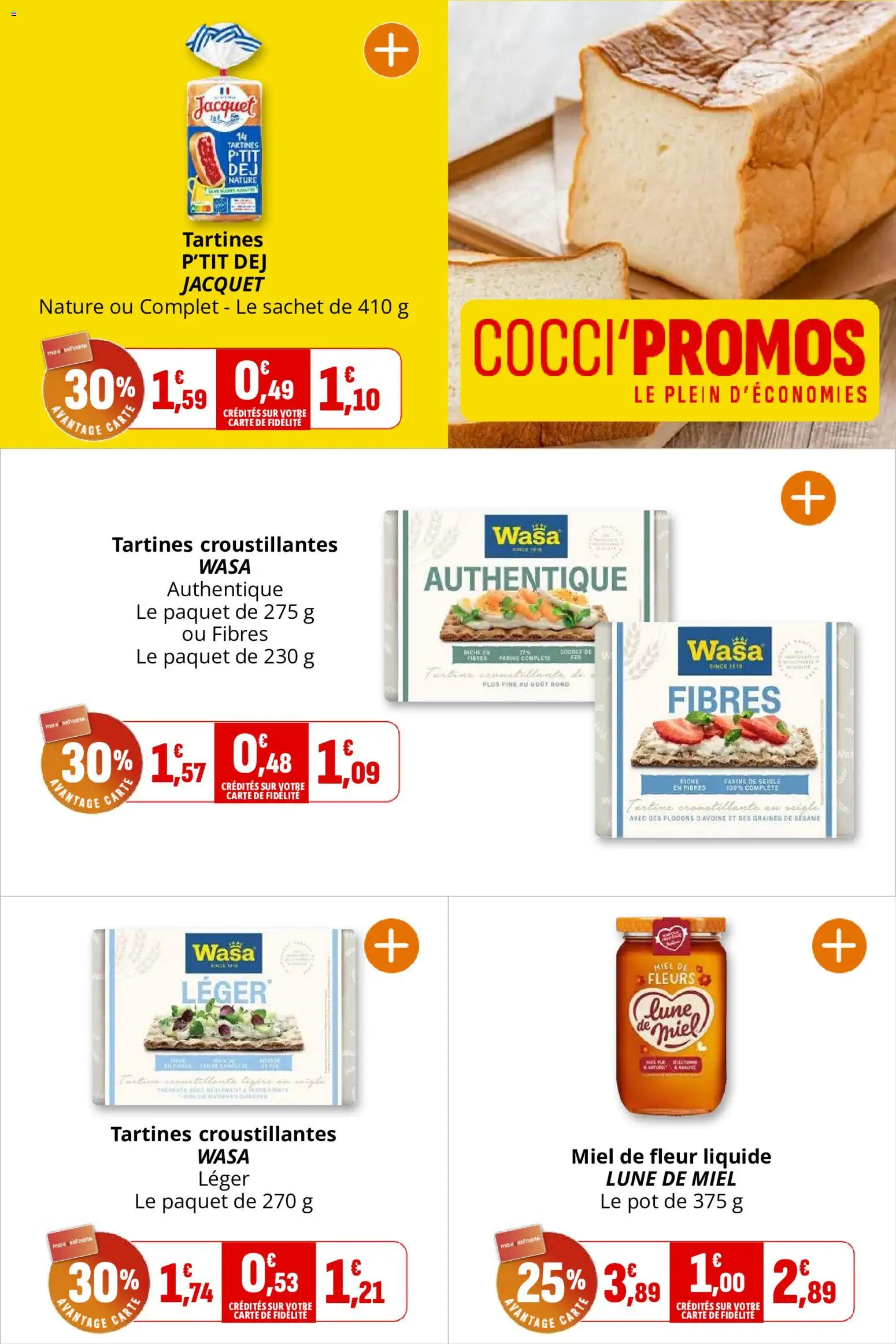 {H1} | Page: 24 | Produits: Flocons, Graines de sésame, Miel, Farine complète