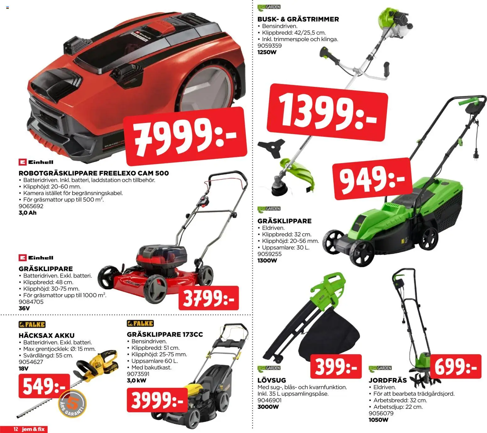 Jem & Fix reklamblad aktuell från 06/07/2026 | Sida: 12