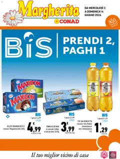 Anteprima del volantino Conad volantino Margherita Sicilia valido a partire dal 03.06.2026