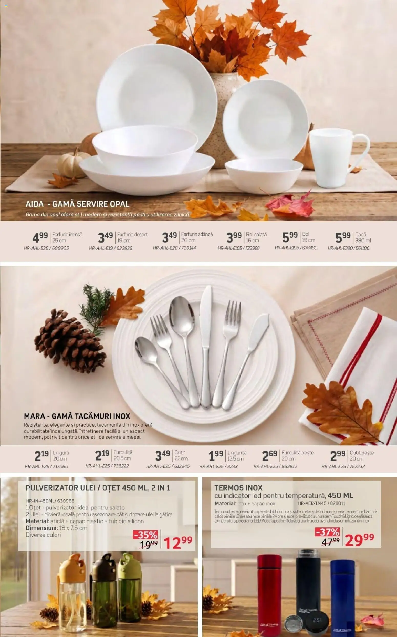Noul catalog Selgros – valabil de la 16.10.2026 | Pagină: 9 | Produse: Bol, LED, Termos, Farfurie