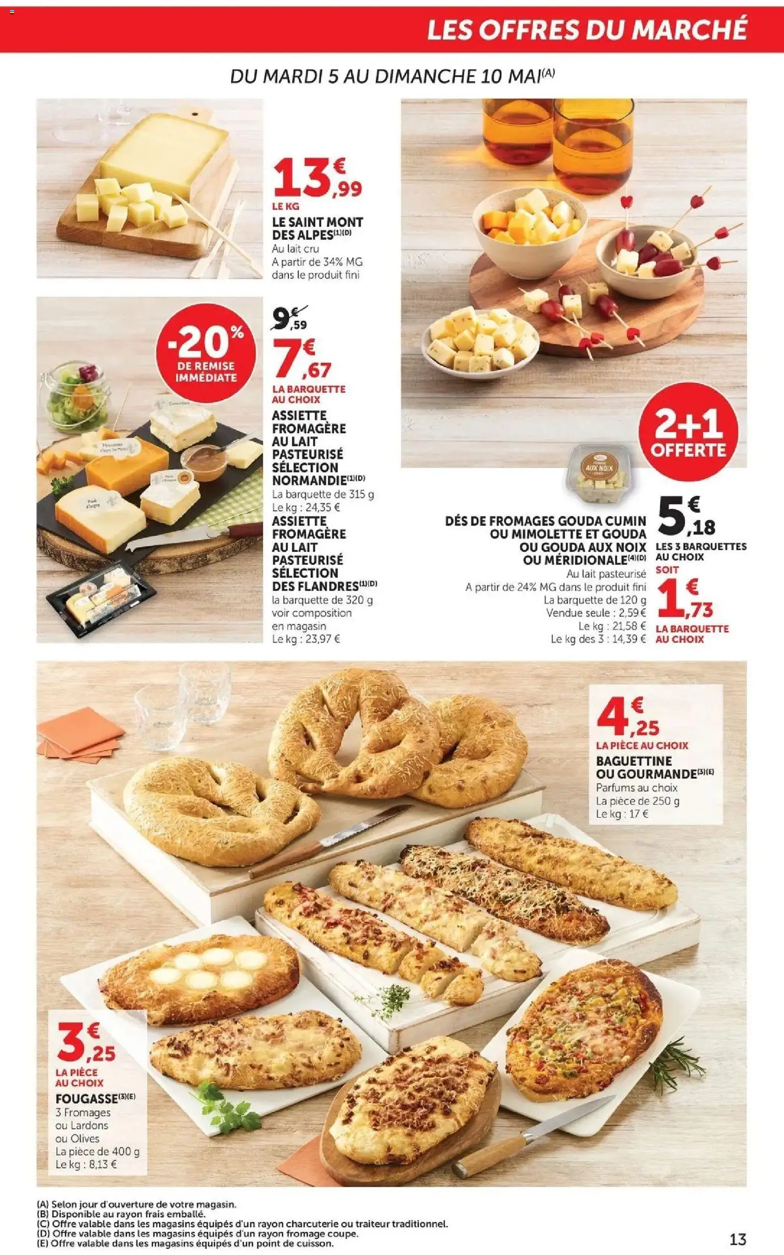 {H1} | Page: 13 | Produits: Cumin, Lait, Fromage, Noix
