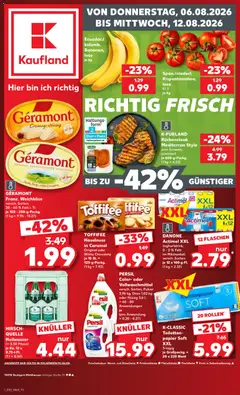 Kaufland Prospekt Stuttgart ab 06.08.2026 gültig