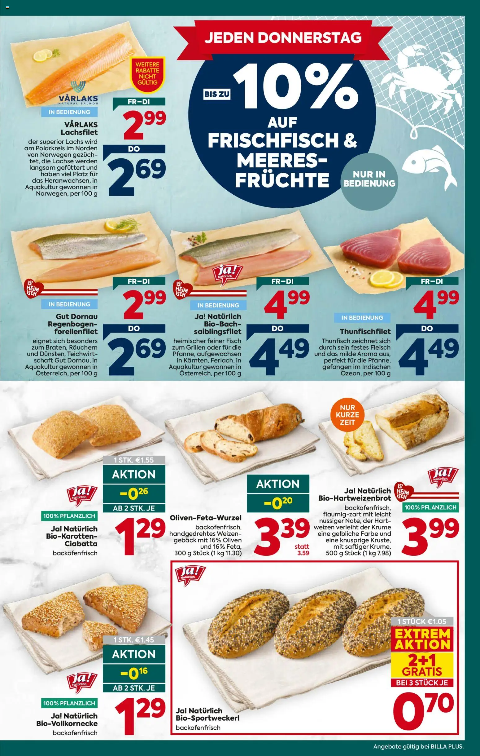 Billa Plus Flugblatt gültig ab 07.05.2026 | Seite: 13 | Produkte: Szeder, Fisch