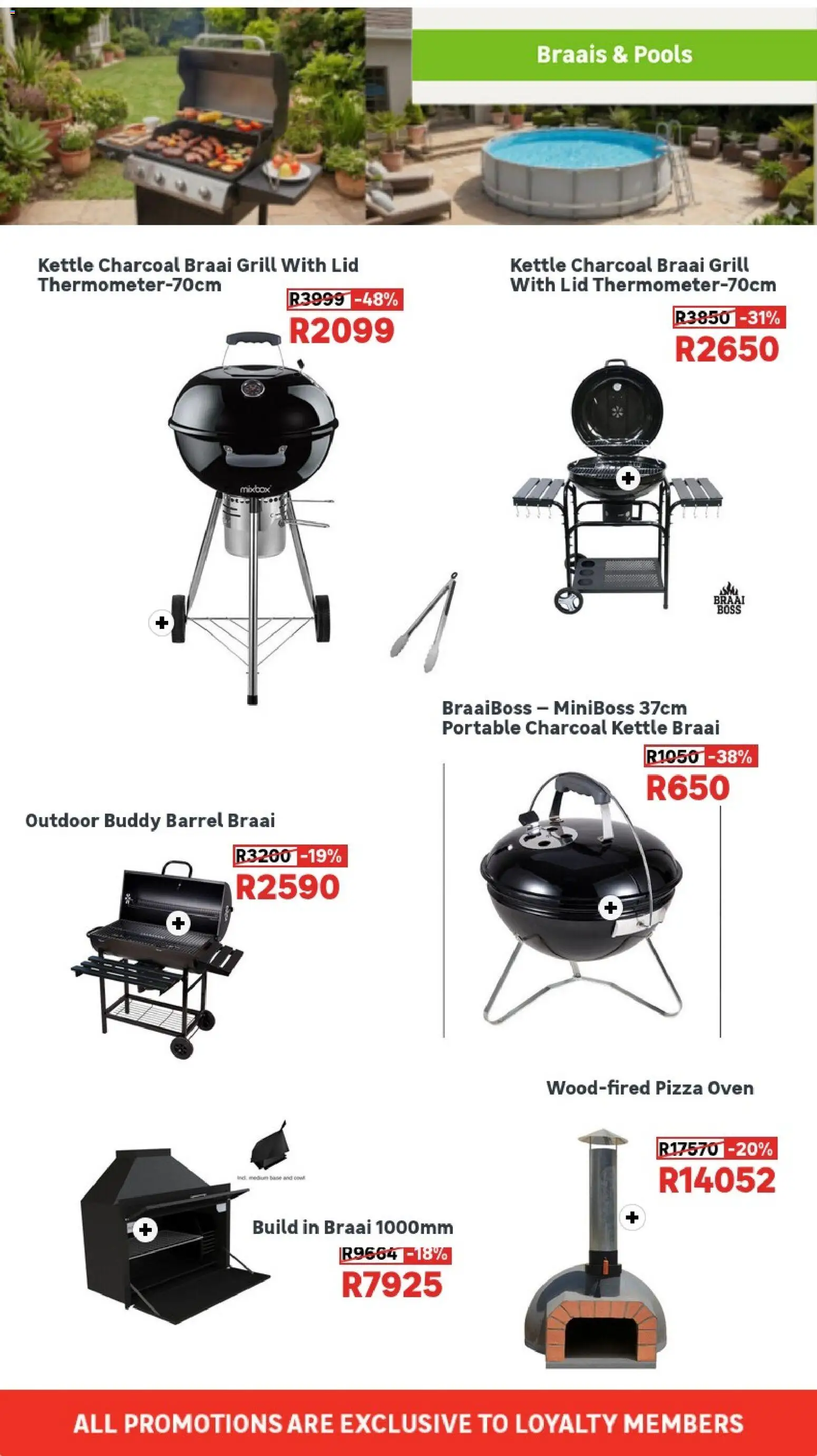 New Leroy Merlin catalogue – valid from 08.04.2026 | Page: 9 | Products: Oven, Grill, Kettle, Pizza
