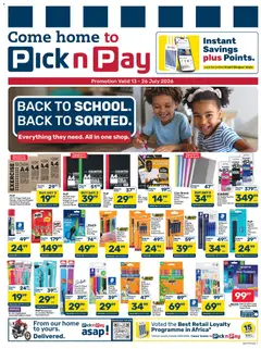 Pick n Pay specials catalogue – valid from 13/07/2026