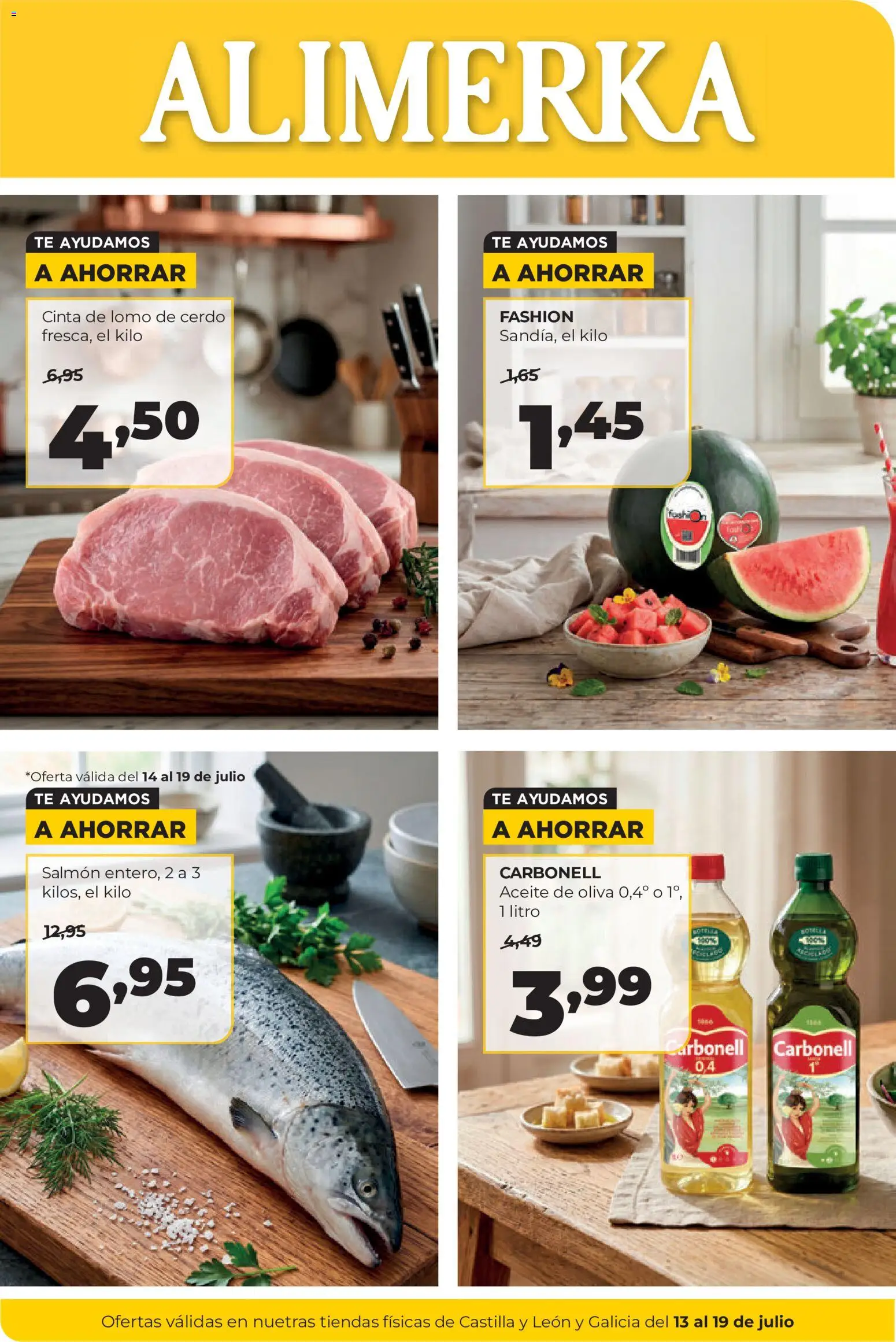 Alimerka folleto Castilla y León del 13/07/2026 catalogue cover