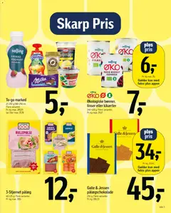 Føtex -Tilbudsavis uge 43 gyldig fra 16/10/2026 | Side: 3 | Produkter: Pålæg, Spegepølse, Kikærter, Bønner