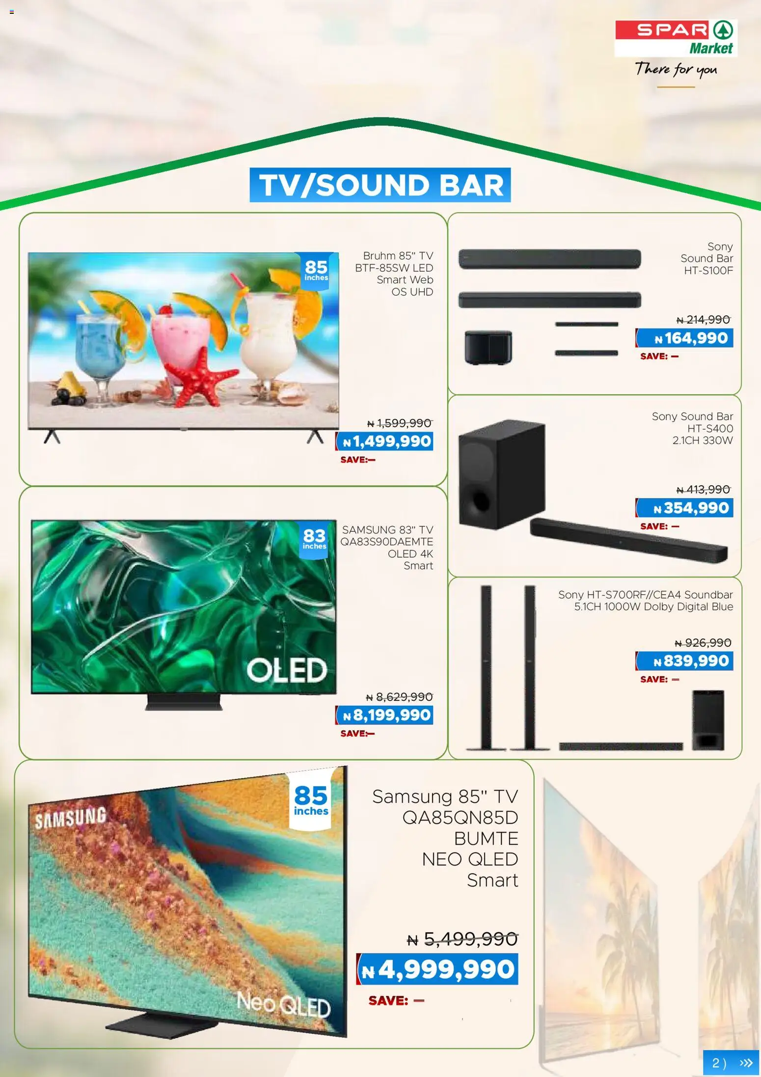 Spar - Premium Catalogue valid from 01/07/2026 | Page: 10 | Products: Tv