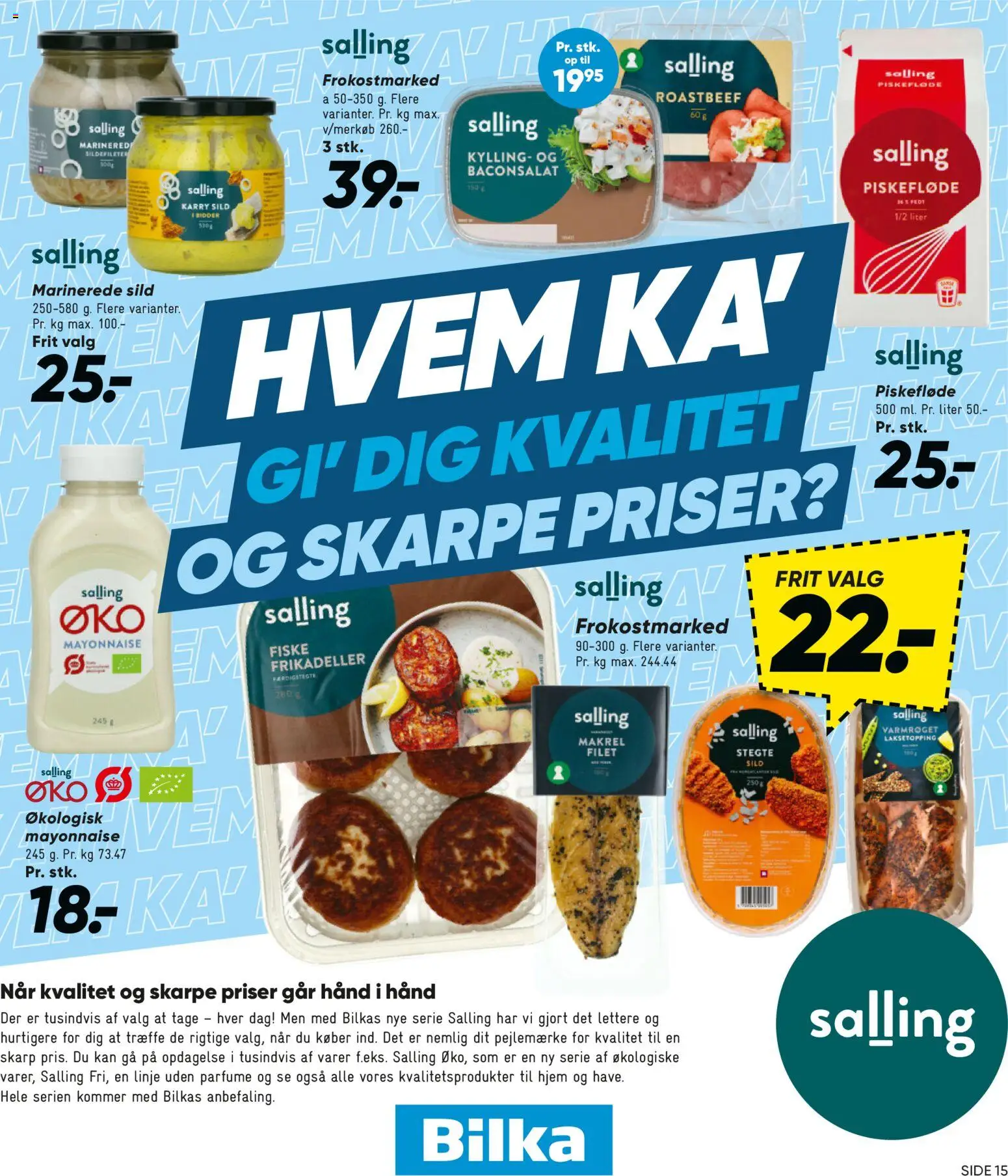 Bilka tilbudsavis – gyldig fra 22.05.2026 | Side: 18 | Produkter: Frikadeller, Sild, Roastbeef, Søm
