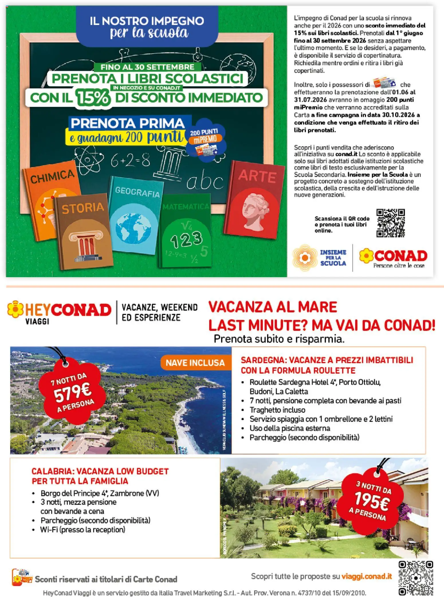 Volantino Conad del 03.06.2026 | Pagina: 15 | Prodotti: Ombrellone, Piscina, Data