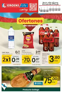 Vista previa Eroski Ofertones de verano válido desde el 16/07/2026