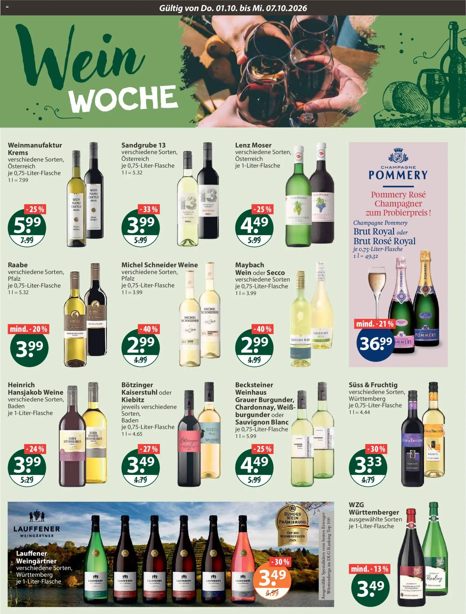 V-Markt Angebote – gültig ab 01.10.2026 | Seite: 10 | Produkte: Top, Spezialitäten, Wein