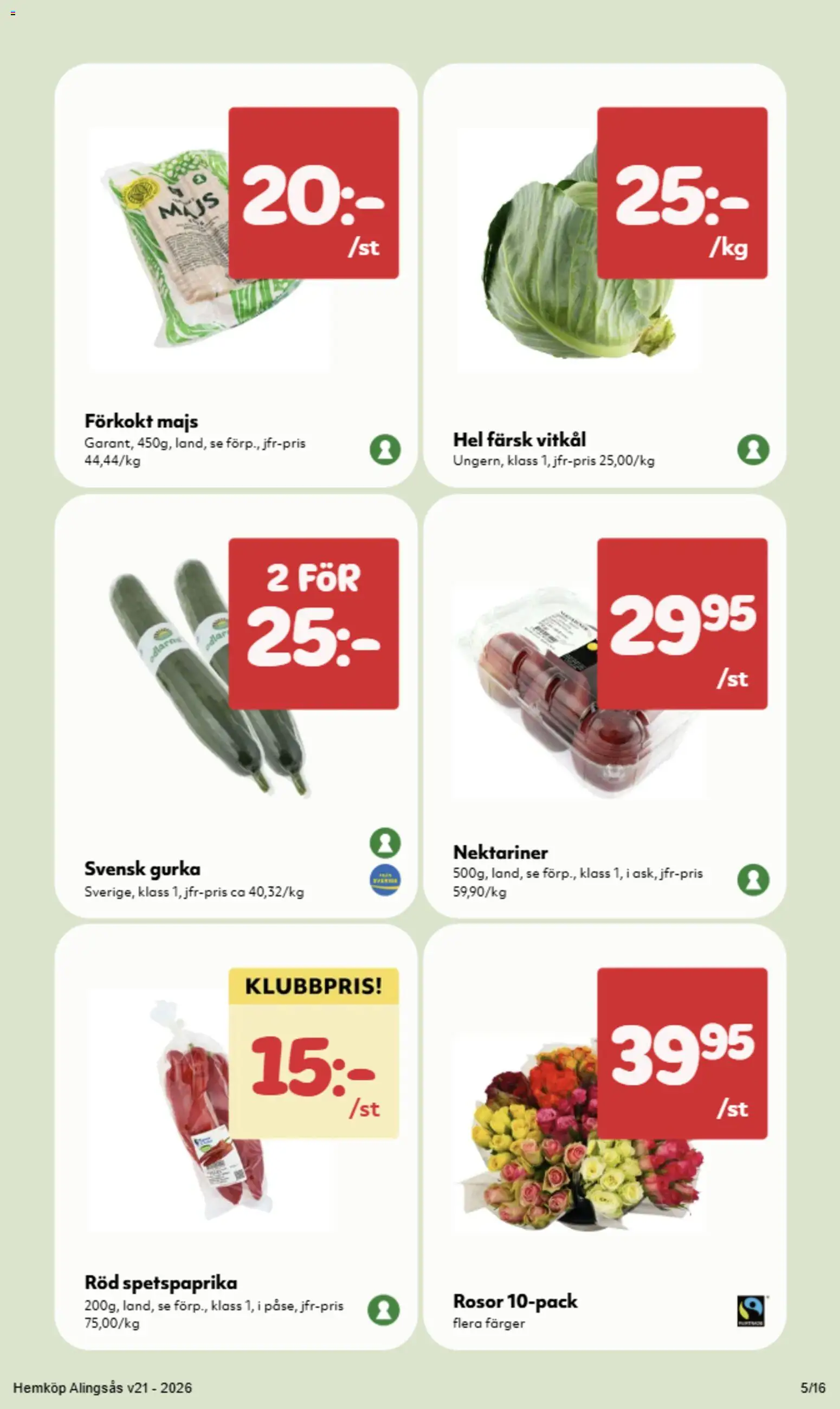 Hemköp reklamblad aktuell från 18.05.2026 | Sida: 3