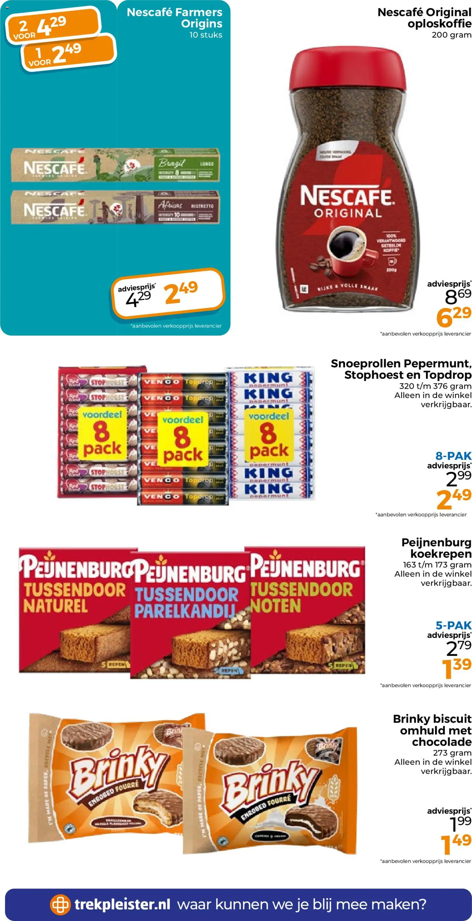 {H1} | Pagina: 13 | Producten: Chocolade, Noten, Pepermunt, Nescafe
