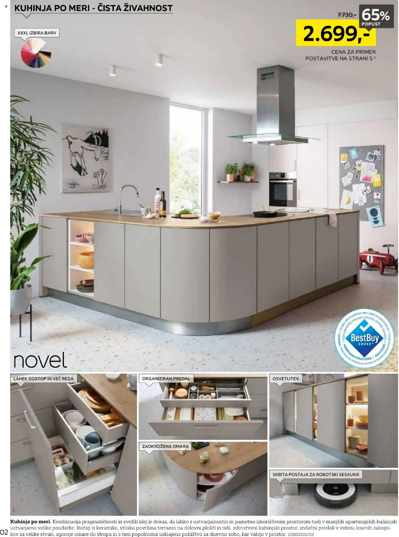 Novi XXXL Lesnina katalog ponudbe – veljaven od 31.08.2026 | Stran: 2 | Izdelki: Pohištvo, Omara, Kuhinja, Sesalnik