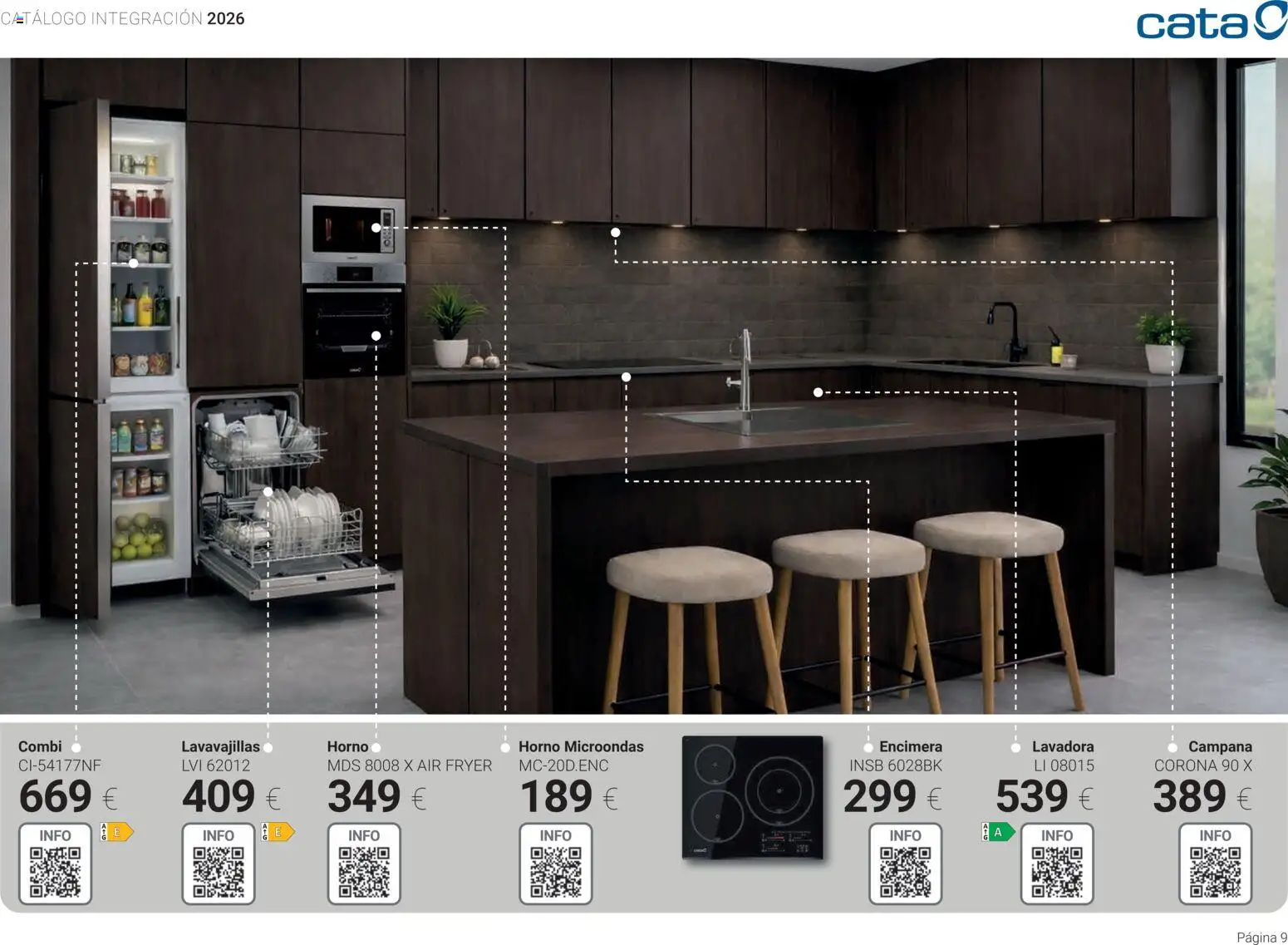Milar folleto │ válido desde el 01.04.2026 | Página: 9 | Productos: Lavadora, Horno, Horno microondas, Combi