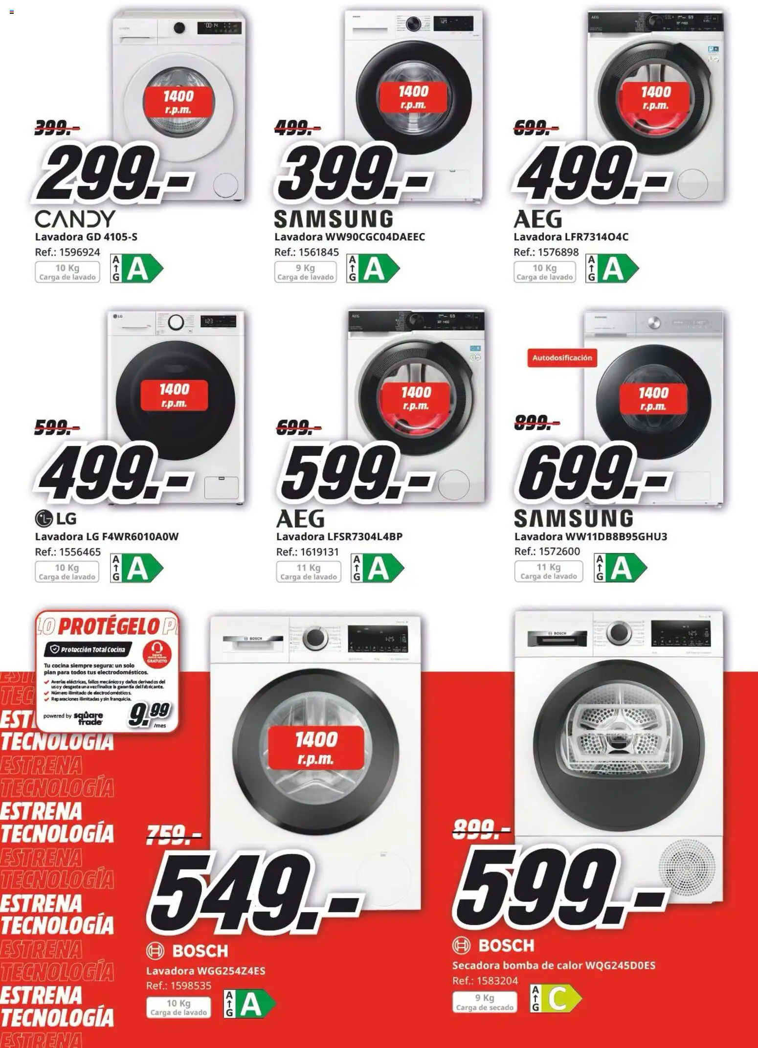 Media Markt folleto │ válido desde el 24/07/2026 | Página: 15 | Productos: Lavadora, Secadora, Cocina