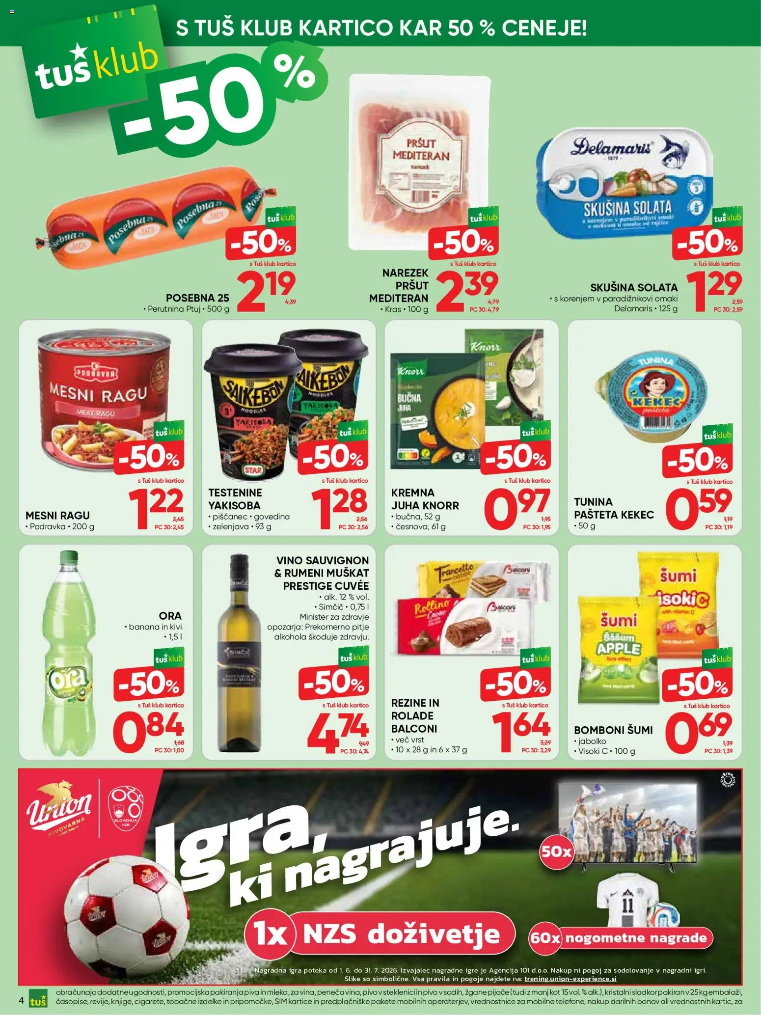 Novi Tuš katalog ponudbe – veljaven od 03.06.2026 | Stran: 4