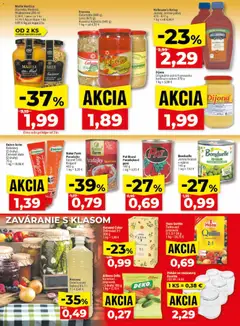 Klas leták platný od 13.07.2026 | Strana: 15 | Produkty: Kapusta, Hrášok, Kečup, Ocot