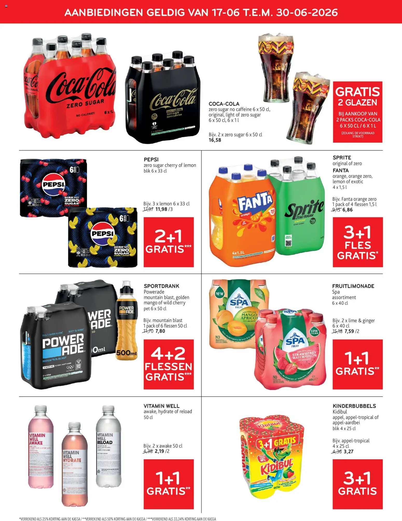 {H1} | Pagina: 10 | Producten: Fles, Coca Cola, Pepsi, Fruit