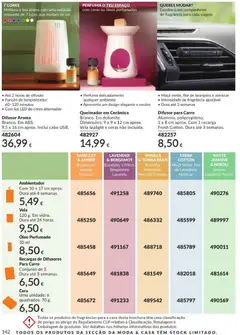 Pré-visualização Catálogo Avon Campanha 9 válido de 01/09/2026 | Página: 142 | Produtos: Cabo, Ambientador, Óleo, Difusor