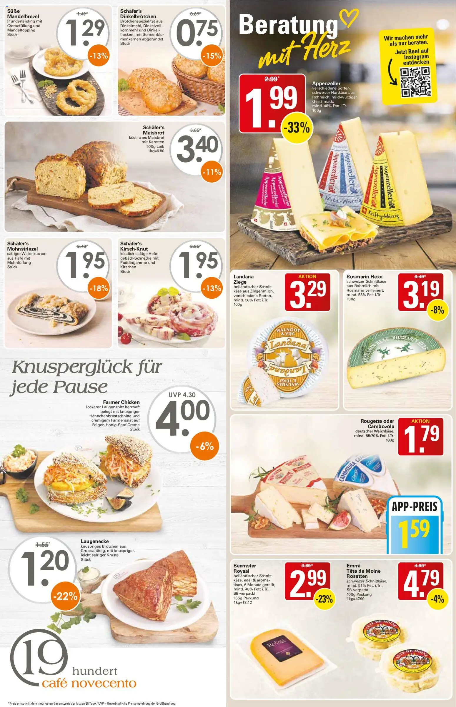 WEZ Prospekt – gültig ab 28.09.2026 | Seite: 6 | Produkte: Käse, Kirschen