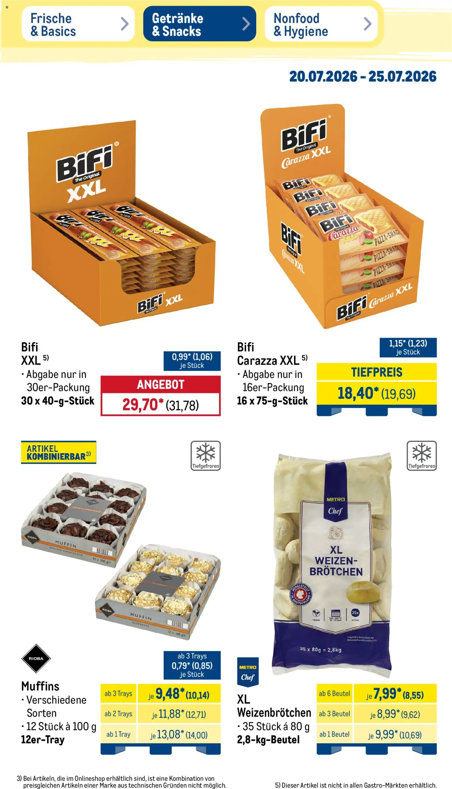 Metro Prospekt – gültig ab 20.07.2026 | Seite: 37 | Produkte: Bifi