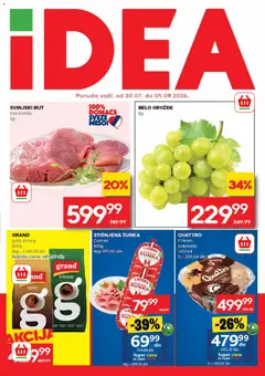 Idea katalog - pregled Idea kataloga - važi od 30.07.2026